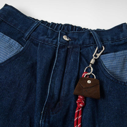 Dapeng Brodé Cowboy Pantalon Couteau Pliant