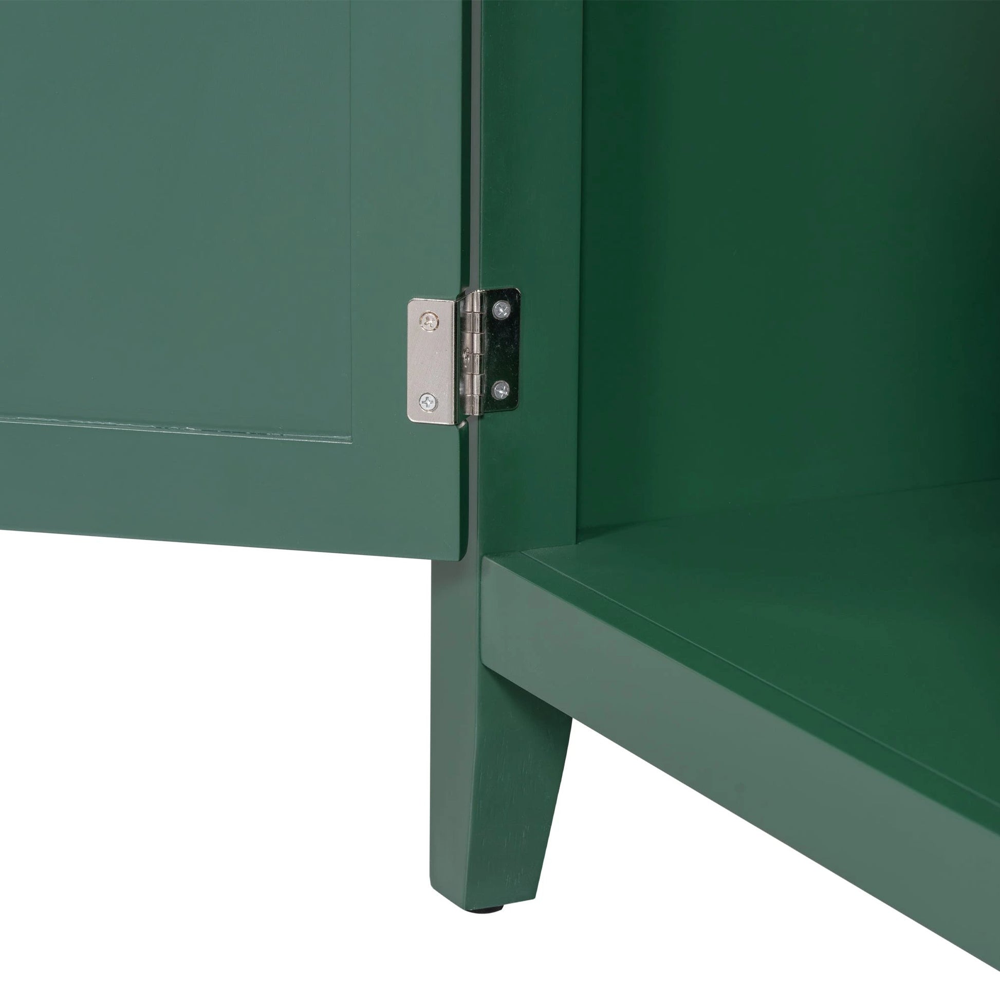 30" Bathroom Vanity with Sink Top, Bathroom Vanity Cabinet with Door and Two Drawers, Solid Wood Frame, One Package, Green by eprolo