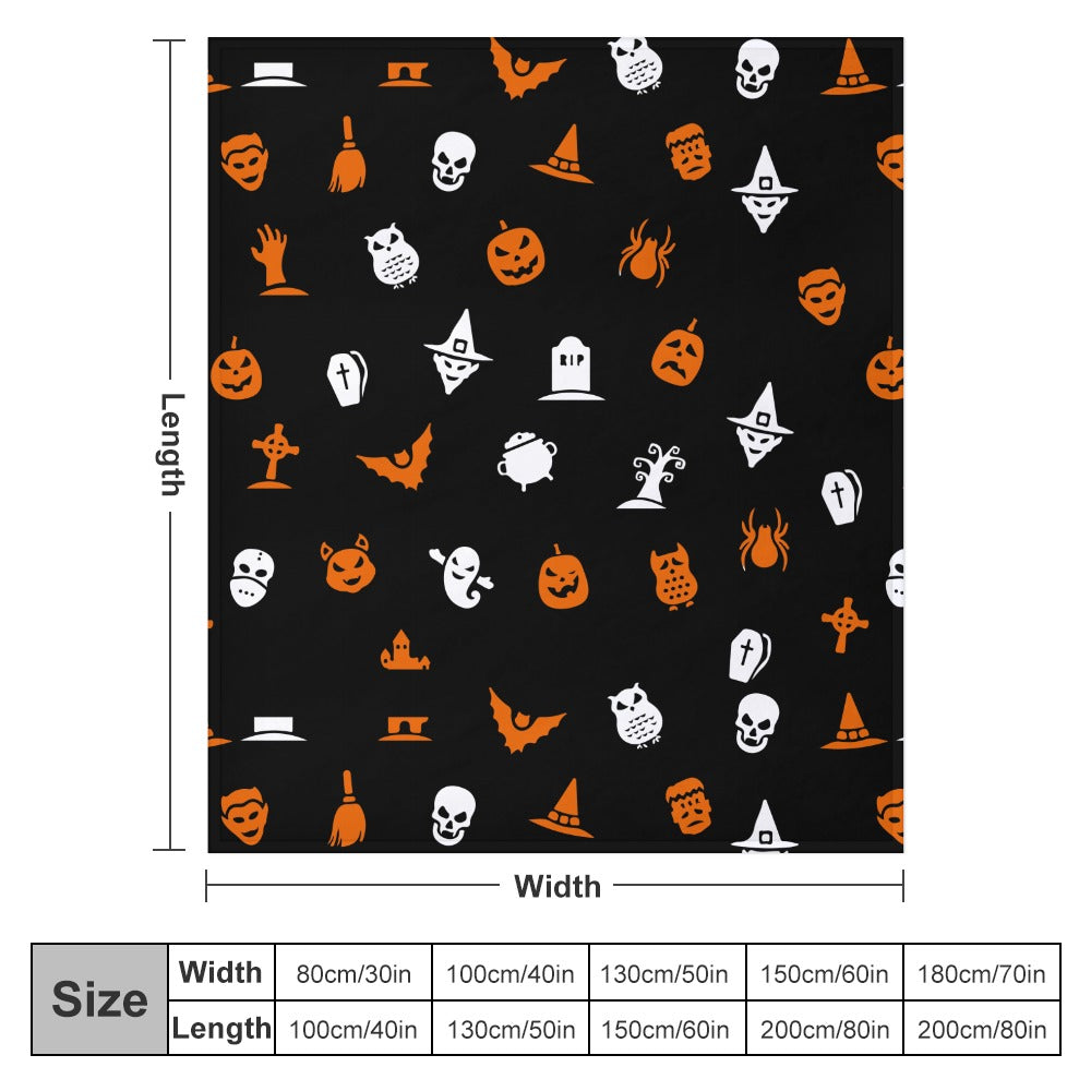 Ultra-Soft Flannel Blanket Multiple Sizes