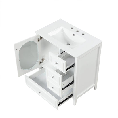 30" Bathroom Vanity with Sink by eprolo
