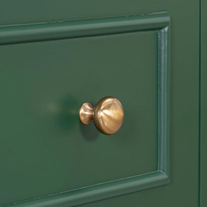 30" Bathroom Vanity with Sink Top, Bathroom Vanity Cabinet with Door and Two Drawers, Solid Wood Frame, One Package, Green by eprolo