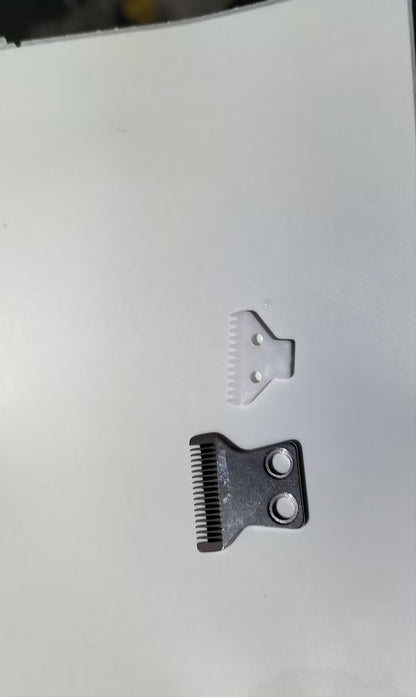 Recortador de patas para perros con luz LED, totalmente impermeable, con pantalla LED, cuchilla ancha