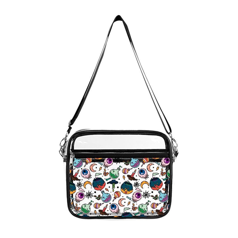 Transparent satchel set New