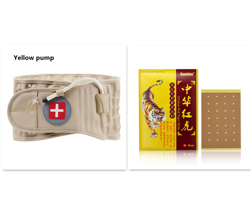 Cinturón de descompresión de espalda Soporte lumbar para el alivio del dolor de espalda Hernia de disco lumbar Cinturón de tracción lumbar Dispositivo de tracción lumbar