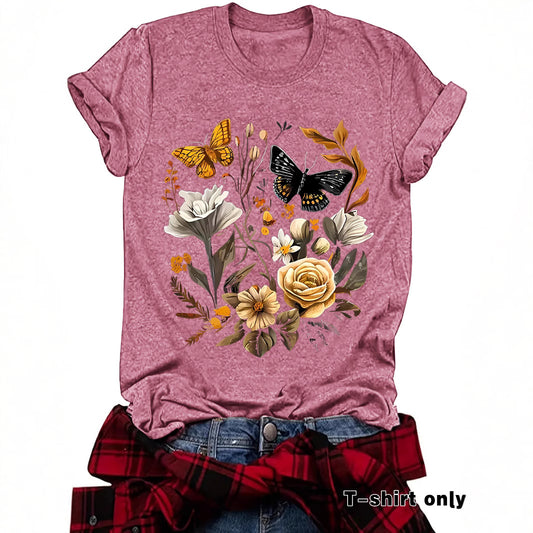 T-shirt papillon femme