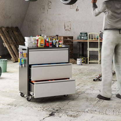 Gabinetes metálicos para herramientas de garaje Aobabo