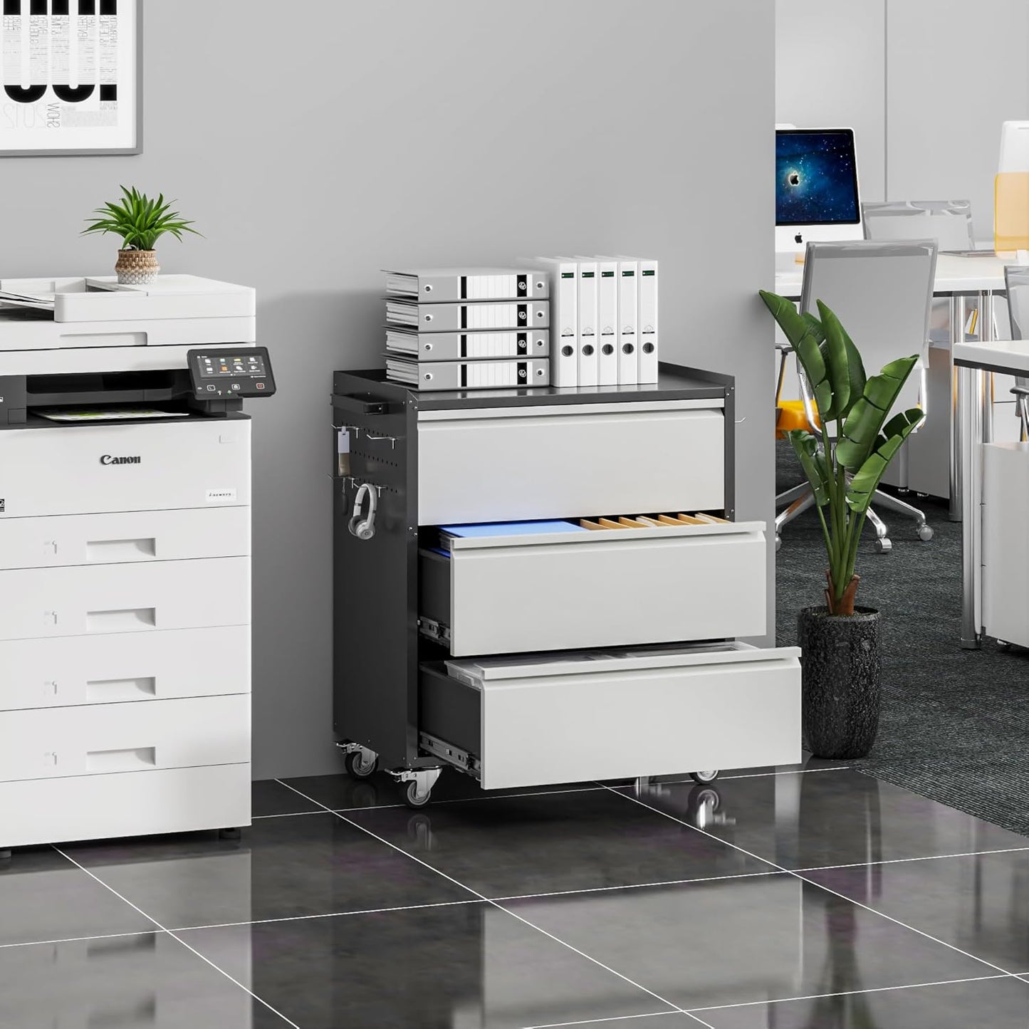 Gabinetes metálicos para herramientas de garaje Aobabo