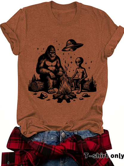 T-shirt imprimé animalier