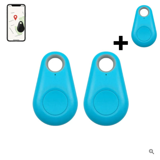 Localisateur d'objets anti-perte compatible Bluetooth en forme de goutte d'eau