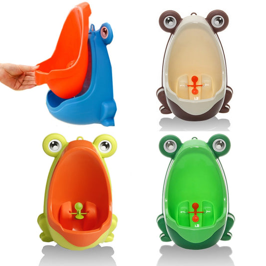 Pot pour bébé ergonomique en forme de grenouille
