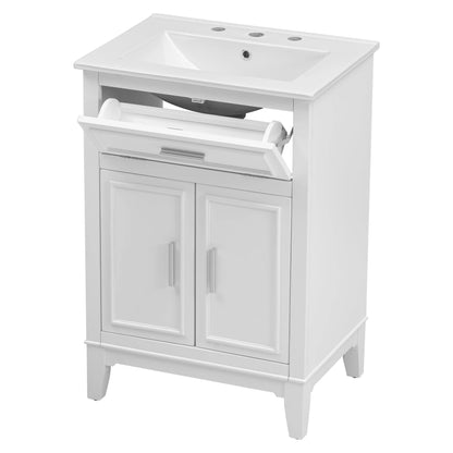 24" Bathroom Vanity with Sink by eprolo