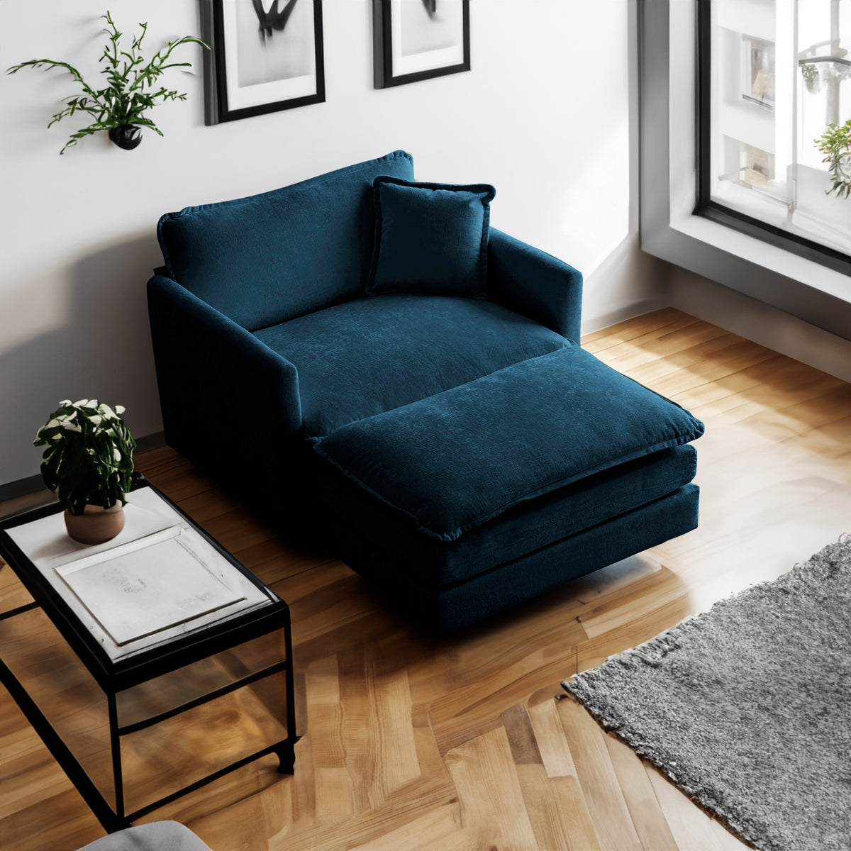 Ottoman modern style chair