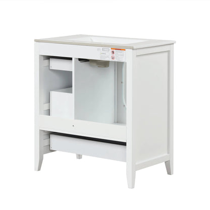 30" Bathroom Vanity with Sink by eprolo