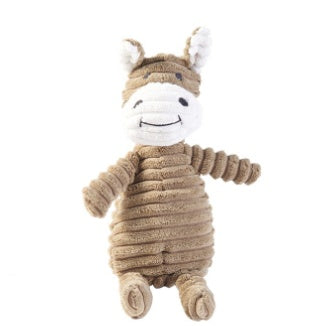 Peluche sonore pour animaux de compagnie pour le nettoyage et l'entraînement des dents du chien