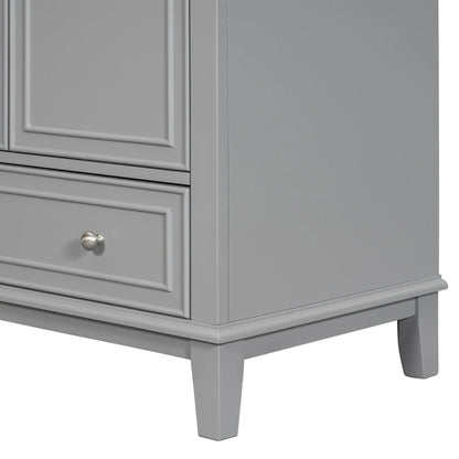 30 inch bathroom vanity no sink base only gray by eprolo