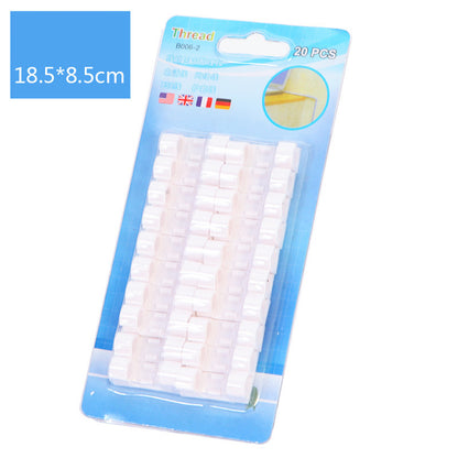 Clips serre-câbles Rangement de câbles Bureau et poste de travail Gestionnaire de fils ABS Support de cordon Enrouleur de ligne de données de chargement USB