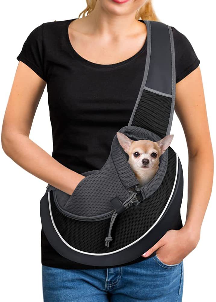 Bolso de viaje para mascotas, bandolera portátil para perros y gatos, productos para mascotas para mujer