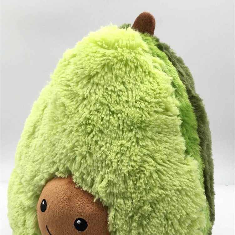 Oreiller avocat en peluche