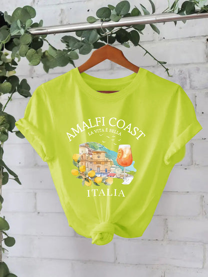 T-shirt imprimé à motifs