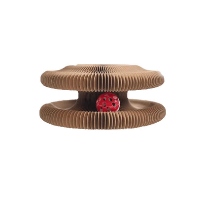 Cat Accordion Cat Toy Kitty Kurlz Cat Toy Ball Scratch Pad Magic Organ Cat Scratching Board Cat Scratcher