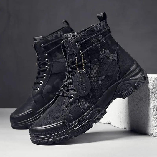 Summit camouflage waterproof casual men's boots AdTec olive camouflage, pair