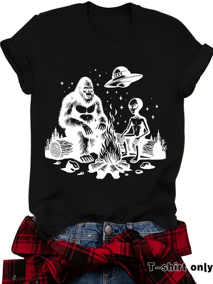 T-shirt imprimé animalier