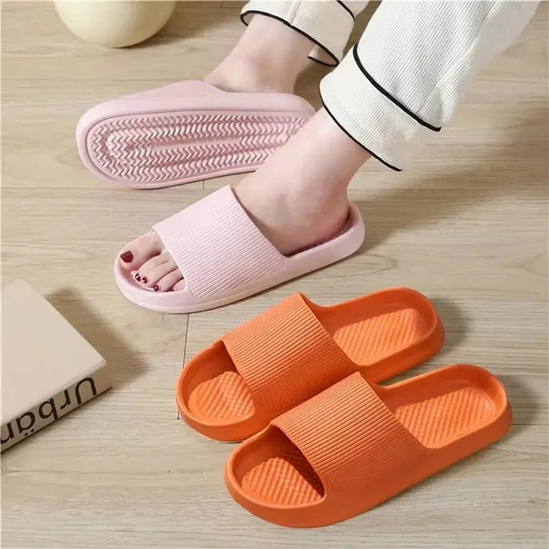 Unisex Fashion Sandals - Anti - Slip, Wear - Resistant EVA Thick Sole, Comfortable Home & Bathroom Flip - Flops by eprolo