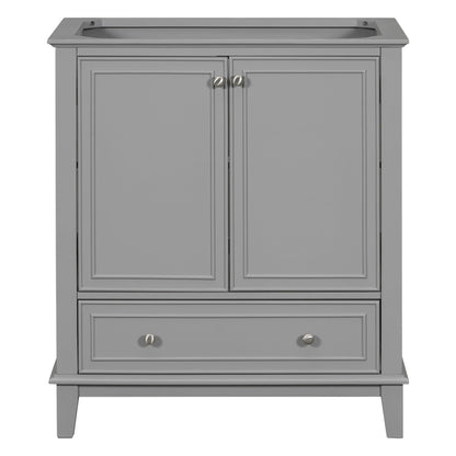 30 inch bathroom vanity no sink base only gray by eprolo