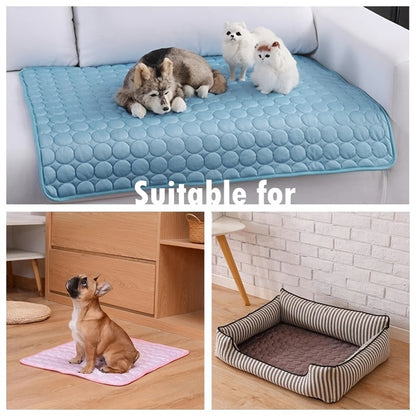 Alfombrilla de enfriamiento para perros, cama fría de verano para mascotas, extra grande para perros pequeños y grandes, accesorios para mascotas, manta duradera para gatos, almohadilla de hielo para gatos, manta, productos para mascotas
