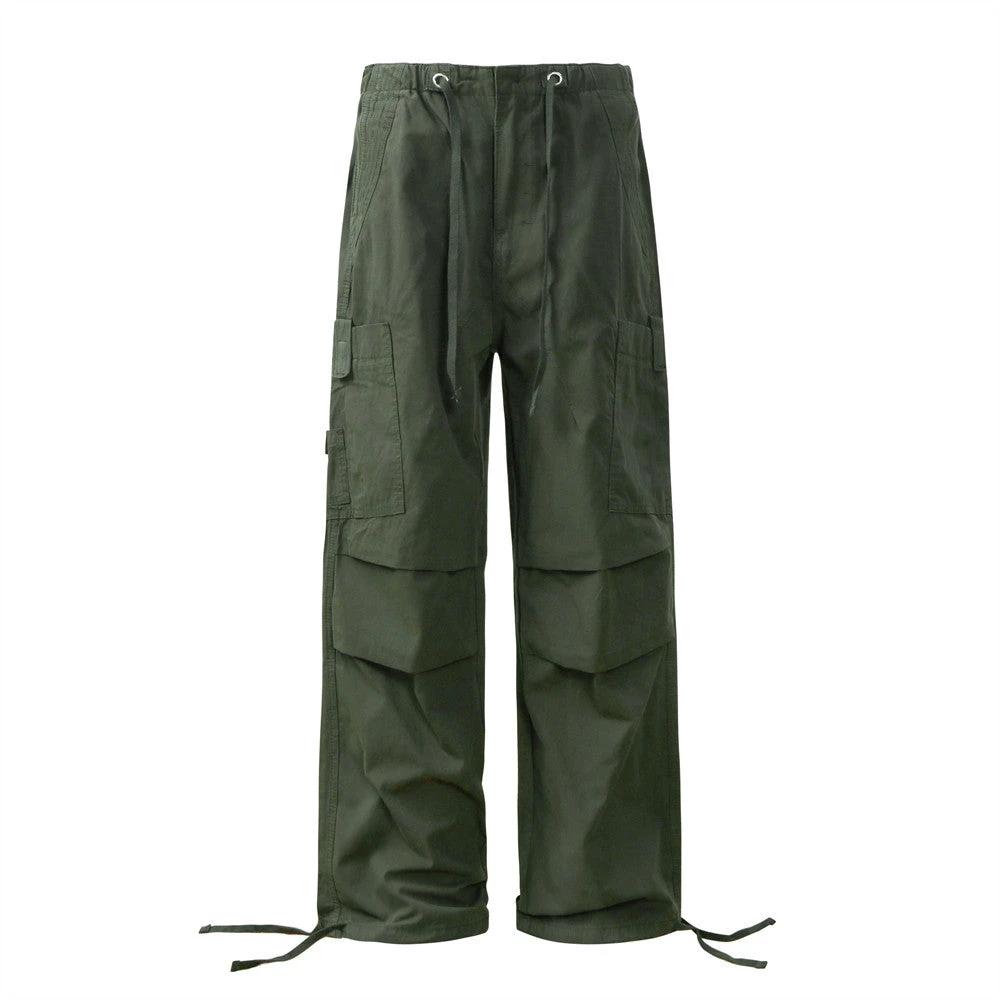 Wrinkled Paratrooper Casual Pants by eprolo