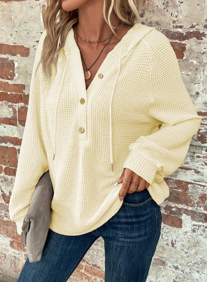 Ropa deportiva de manga larga de color liso para mujer