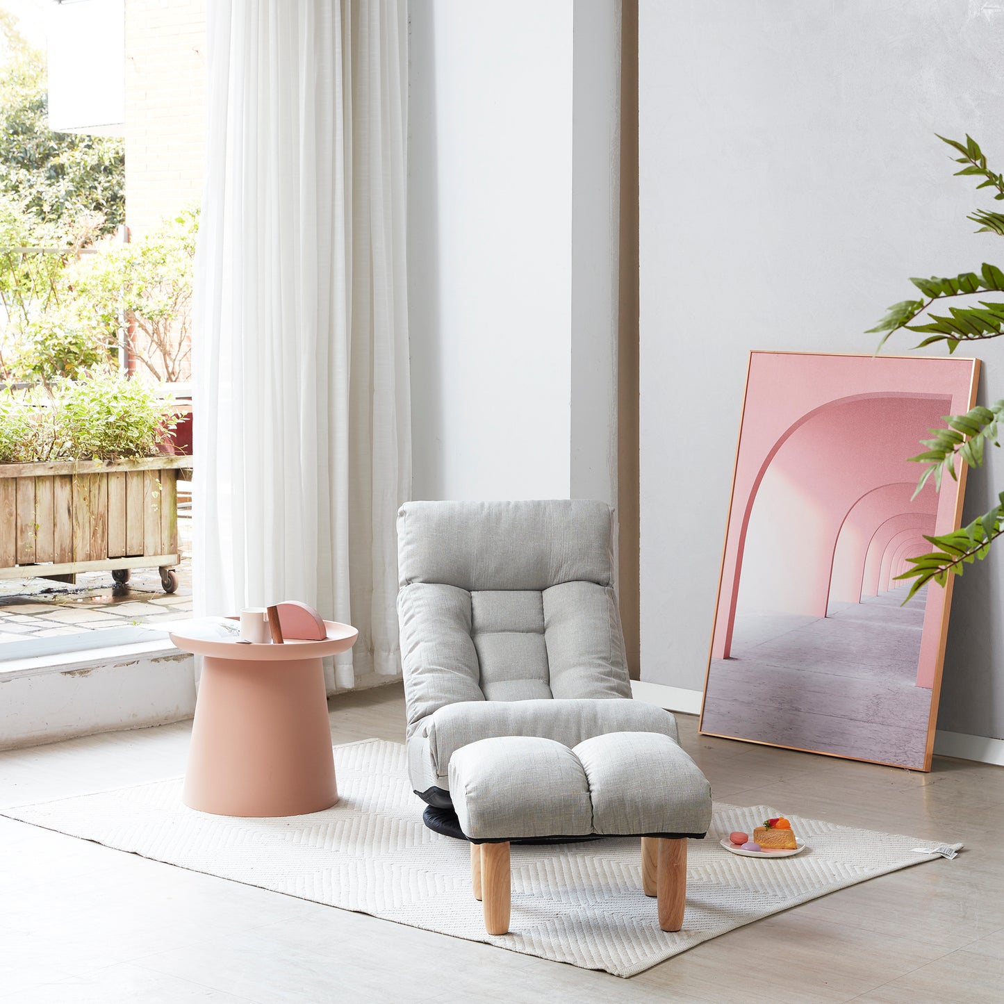 Sofá reclinable individual