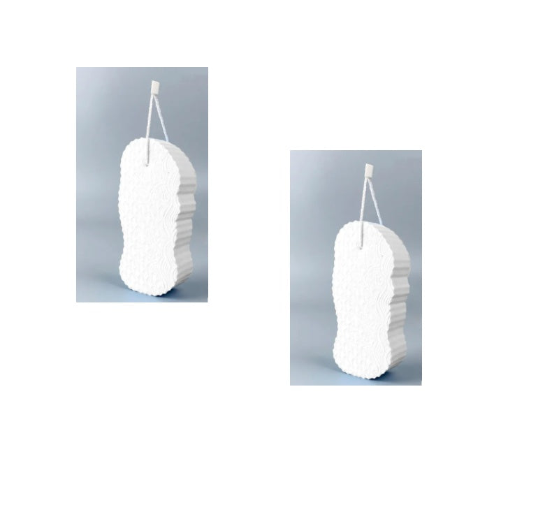 Esponja corporal 3D con patrón de escamas de pescado, bola de baño tridimensional