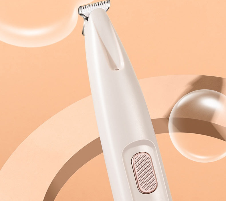 Recortador de patas para perros con luz LED, totalmente impermeable, con pantalla LED, cuchilla ancha