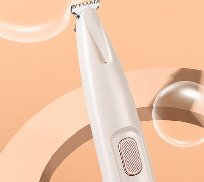 Recortador de patas para perros con luz LED, totalmente impermeable, con pantalla LED, cuchilla ancha