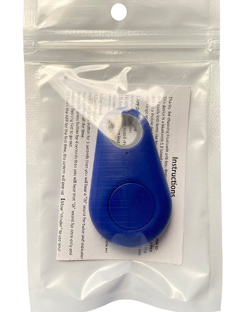 Localisateur d'objets anti-perte compatible Bluetooth en forme de goutte d'eau