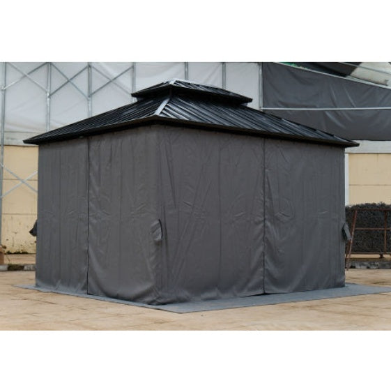 Cenador de patio 10x10FT, Cenador de aluminio