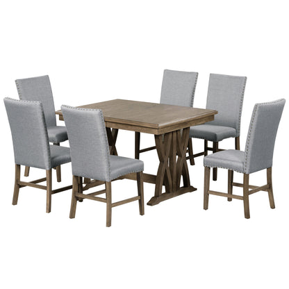 Elegant dining set with clean lines