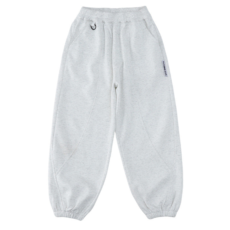 Boys' Solid Color Casual Sweatpants Spring Autumn Joggers