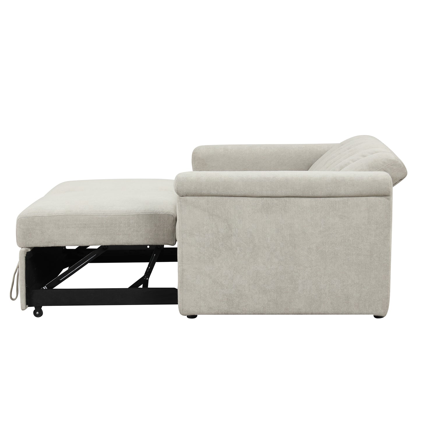Sofá cama convertible de cojín blando, para que dos personas se sienten