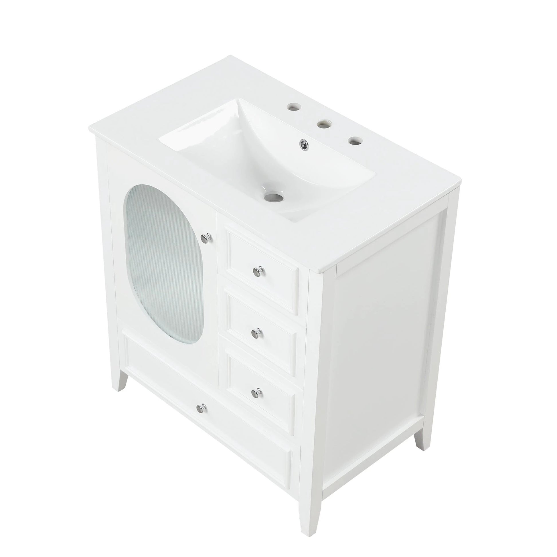 30" Bathroom Vanity with Sink by eprolo