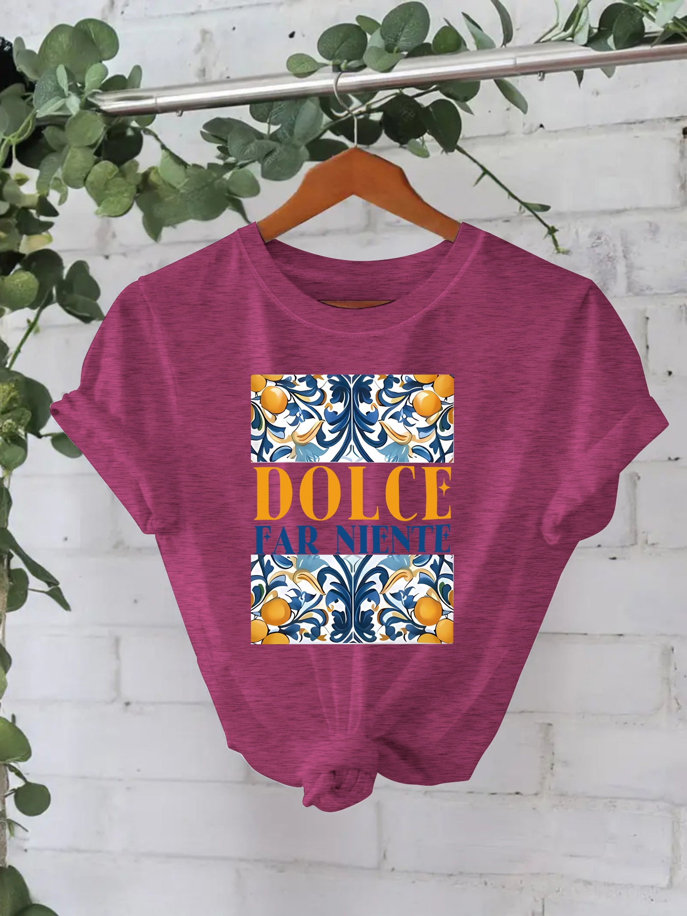 Camiseta con estampado DOLCE