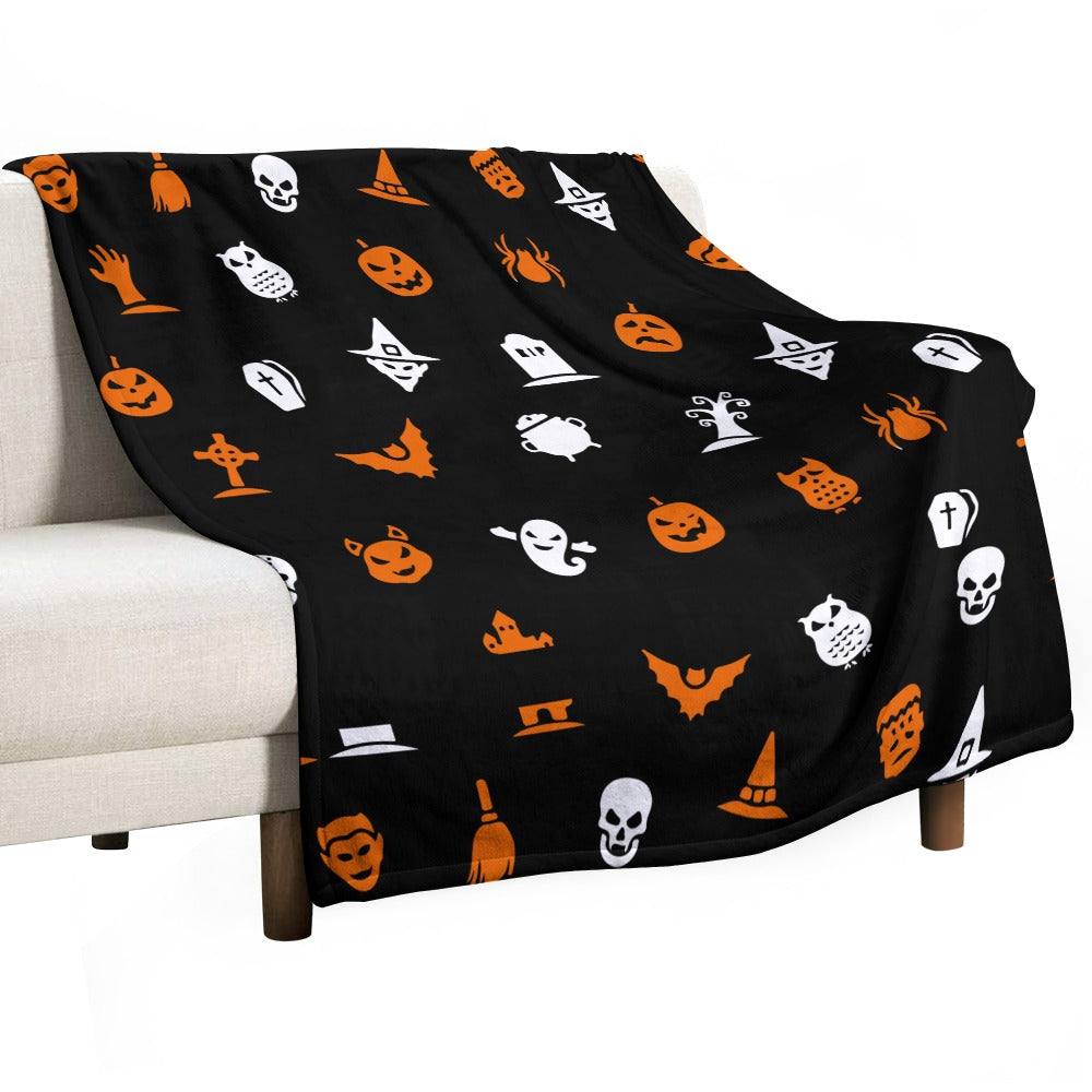 Ultra-Soft Flannel Blanket Multiple Sizes