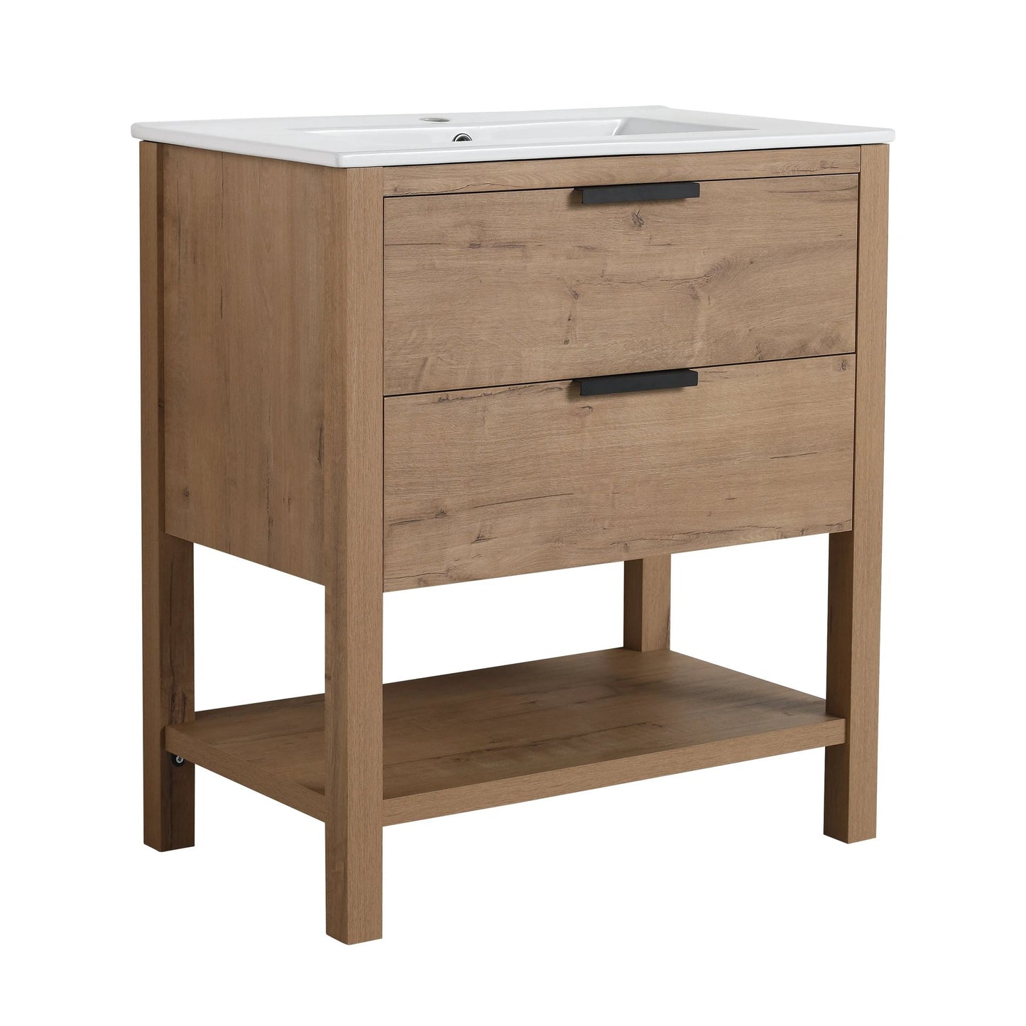 30 Inch Bathroom Vanity Plywood With 2 Drawers by eprolo