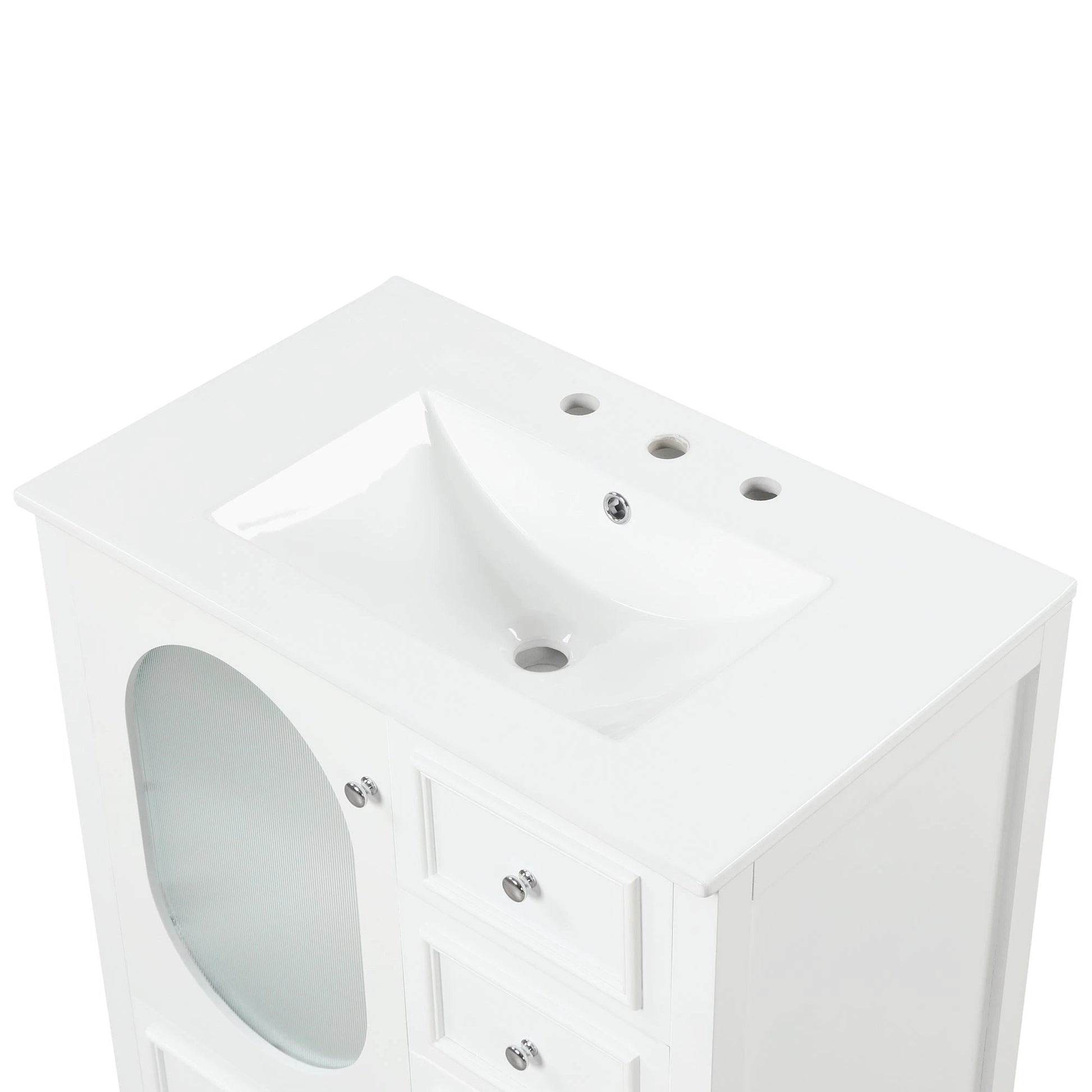 30" Bathroom Vanity with Sink by eprolo