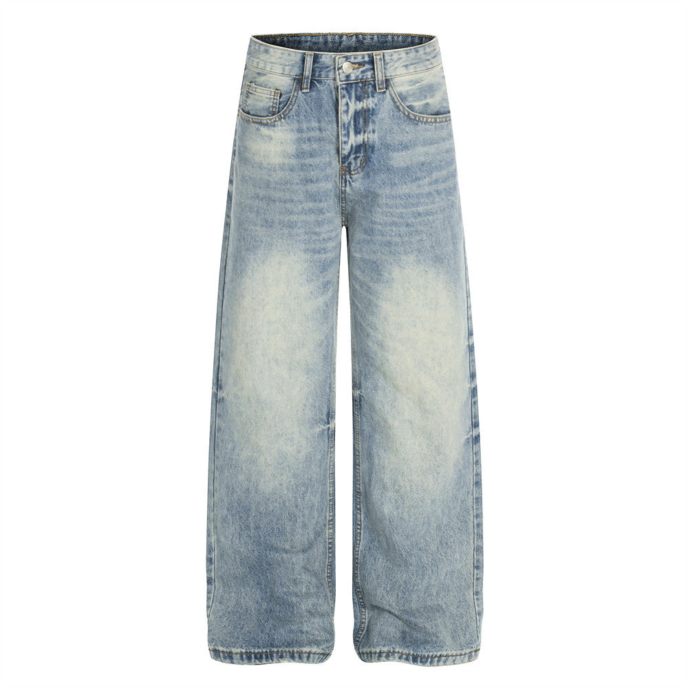 Pantalones de mezclilla blancos polacos