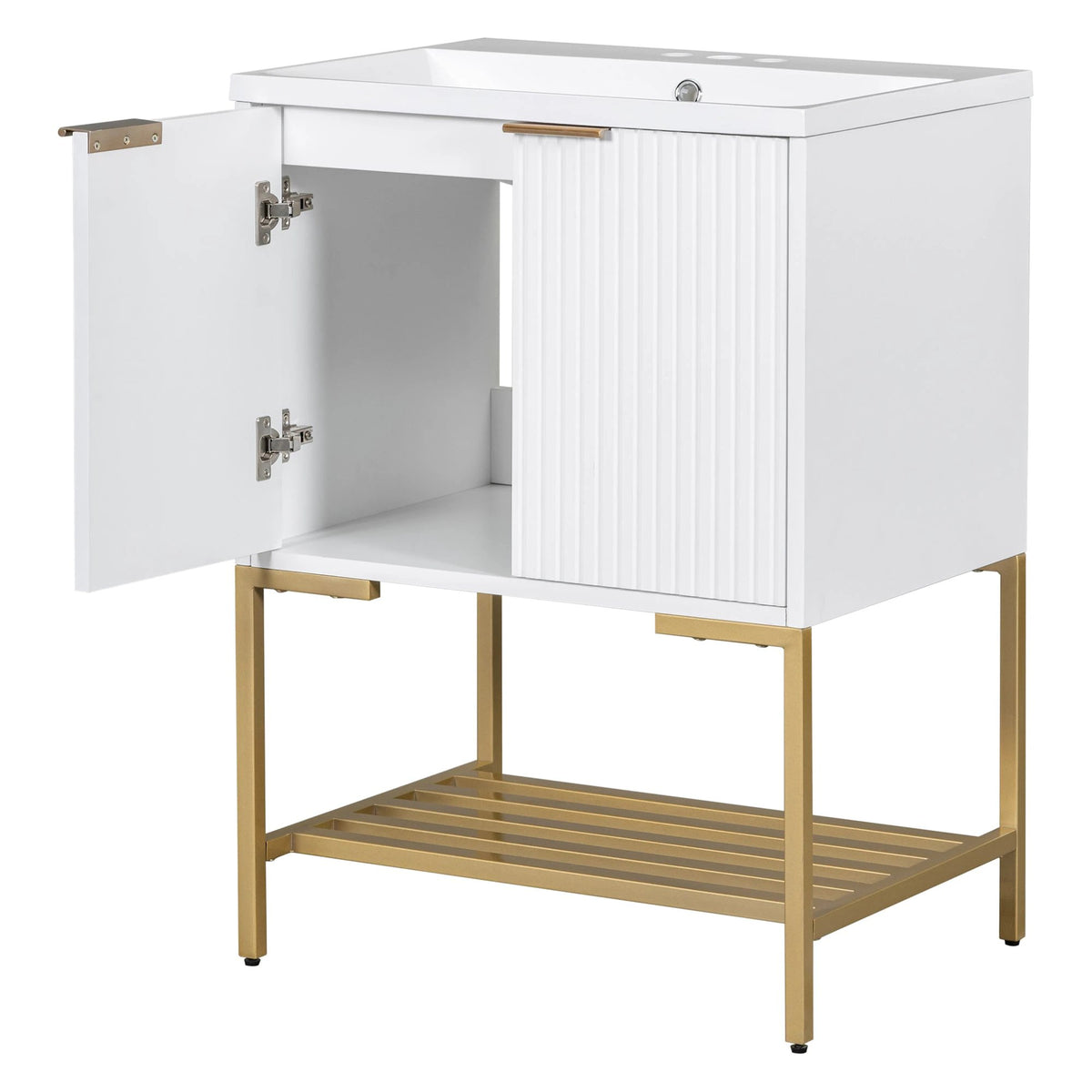 24" Bathroom Vanity with Sink by eprolo