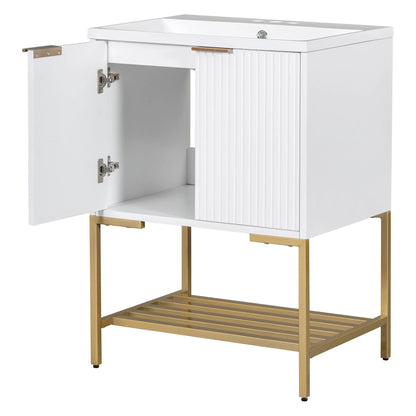 24" Bathroom Vanity with Sink by eprolo