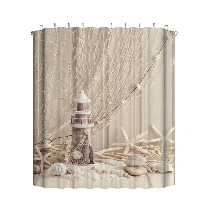 3D Printing Shower Curtains for Bathroom Waterproof Polyester Fabric Shower Bath Curtain With Hooks Bathroom by eprolo