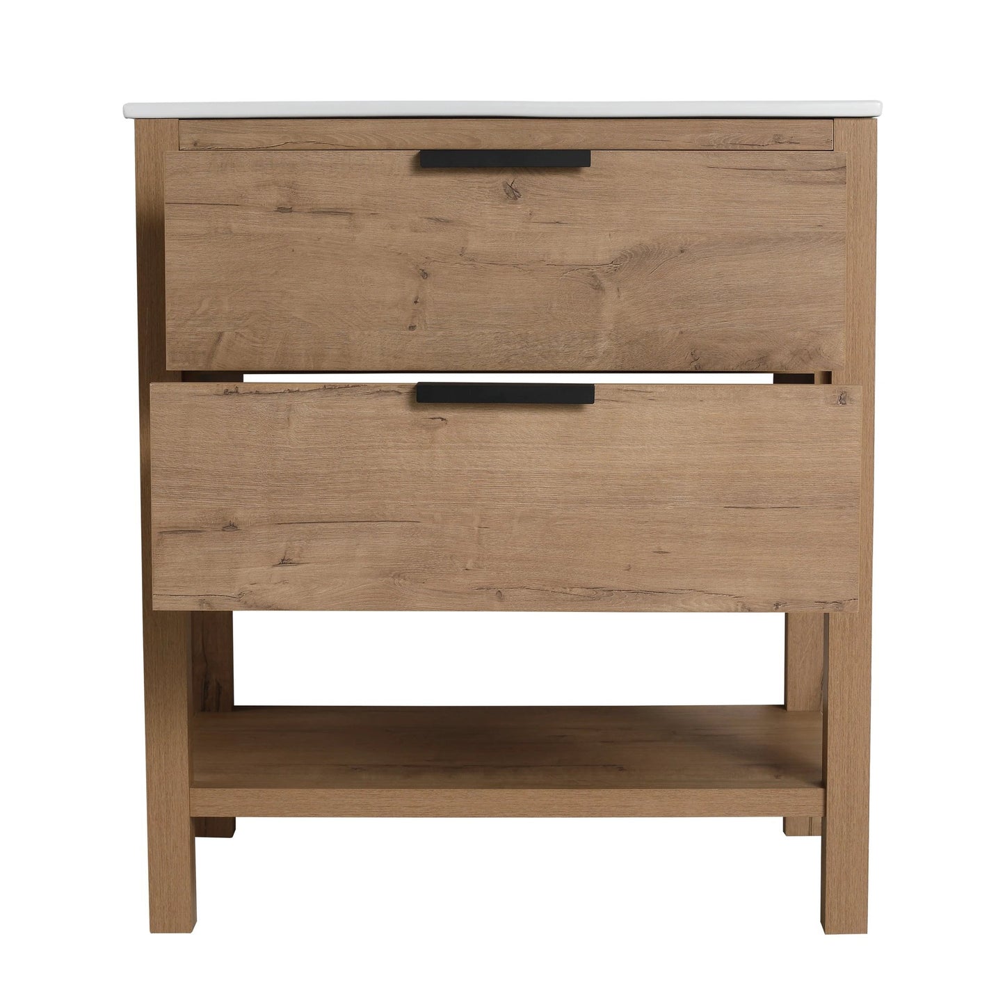 30 Inch Bathroom Vanity Plywood With 2 Drawers by eprolo